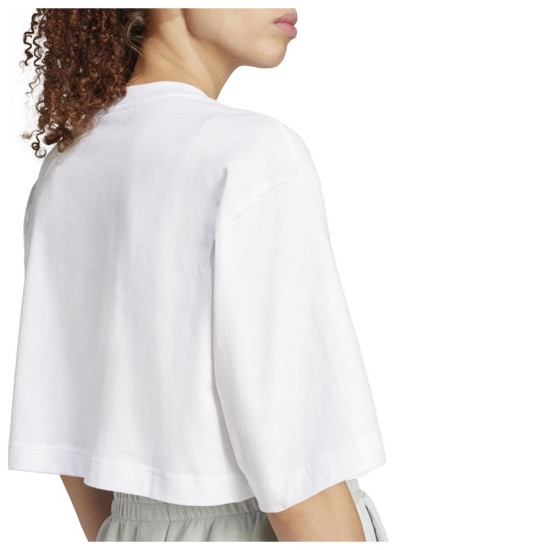 Adidas Γυναικεία κοντομάνικη μπλούζα Future Icons 3 Bar Logo Cropped Tee Adidas Γυναικεία κοντομάνικη μπλούζα Future Icons 3 Bar Logo Cropped Tee